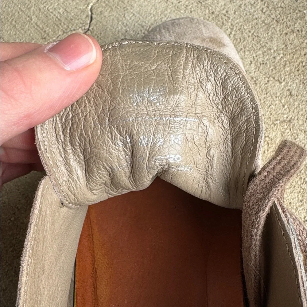 Wolf & Shepherd mens 8.5 M tan suede leather chukka style hybrid boots